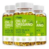 Oregano Oil Capsules – Natural Immune Support & Gut Health Booster | Antioxidant-Rich Herbal Supplement for Digestion, Inflammation & Overall Wellness