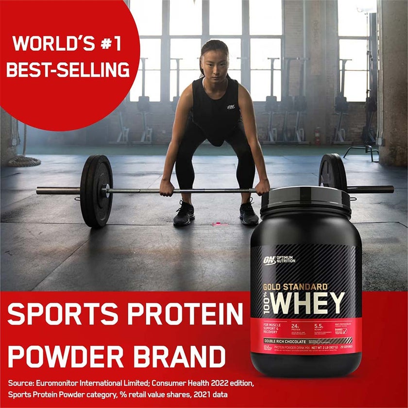 Whey Protein Powder Double Rich Chocolate 2lb