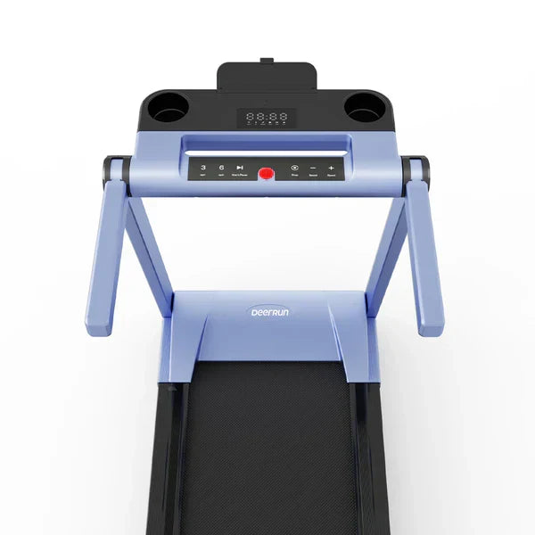 DeerRun A1 Pro Move+ 6% Incline Foldable Treadmill——2025 Upgraded Chip & NFC Support | 350Lbs, 10mph