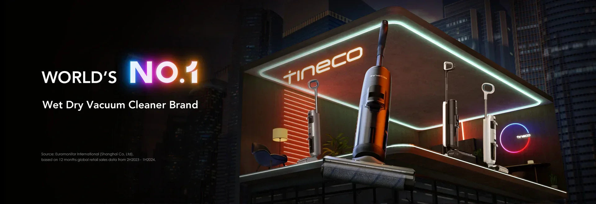 Tineco iFloor 3 Complete Cordless Wet/Dry Vacuum with Accessory Pack