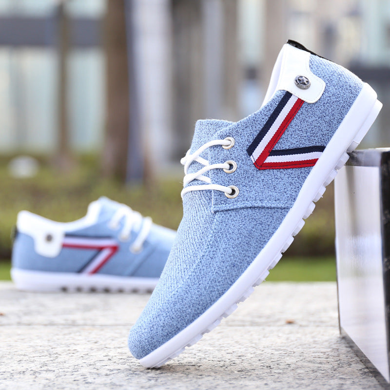 SoftStride Canvas Sport-Luxe Shoes