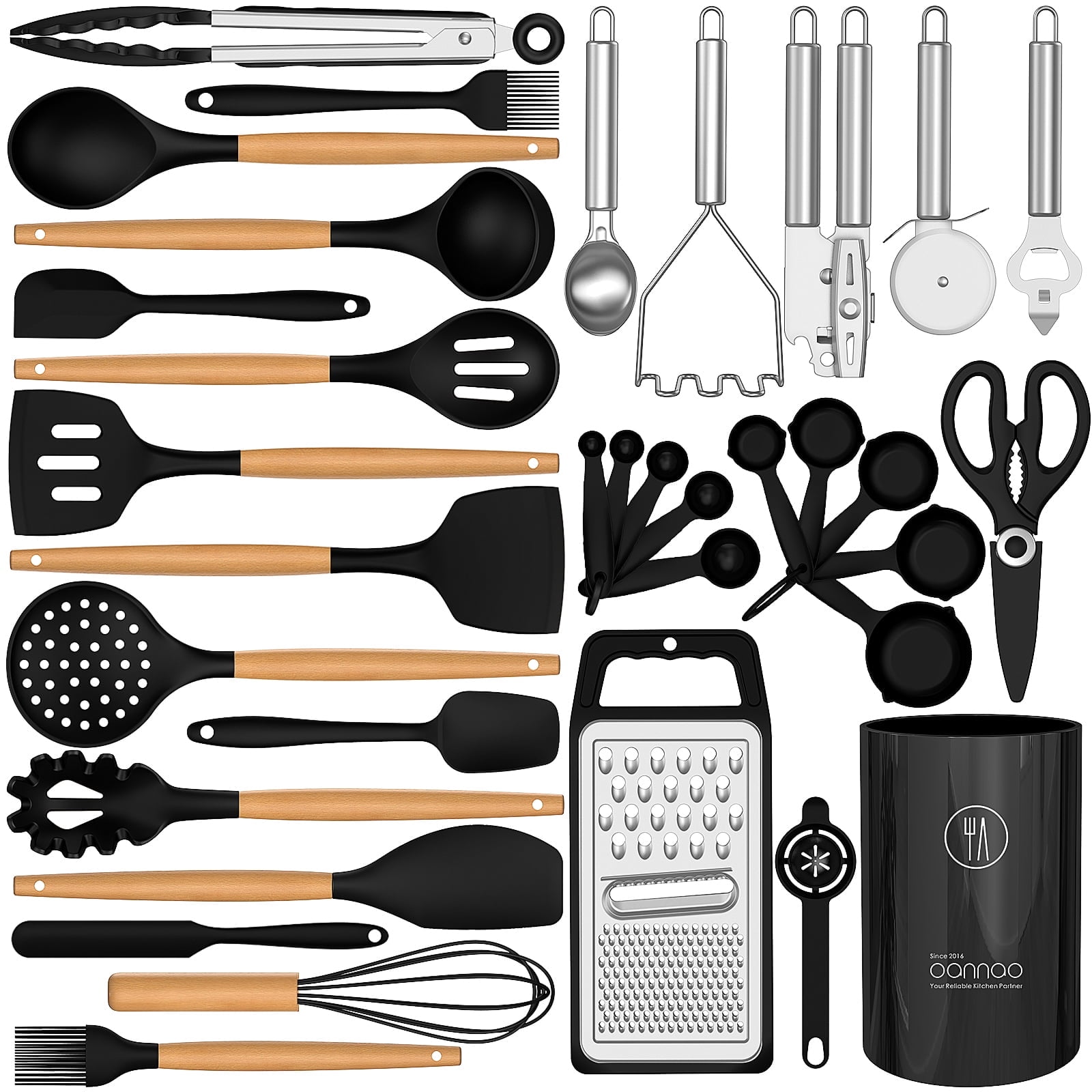 Silicone Cooking Utensils Set