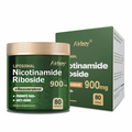 4-in-1 NAD+ Booster Supplement with Nicotinamide Riboside, Resveratrol, Quercetin & NMN – Cellular Energy & Anti-Aging Support – 80 High-Purity Capsules