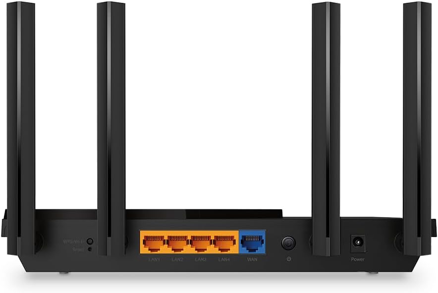 TP-Link AX1800 WiFi 6 Router V4 (Archer AX21) – Dual Band Wireless Internet, Gigabit, Easy Mesh, Works with Alexa