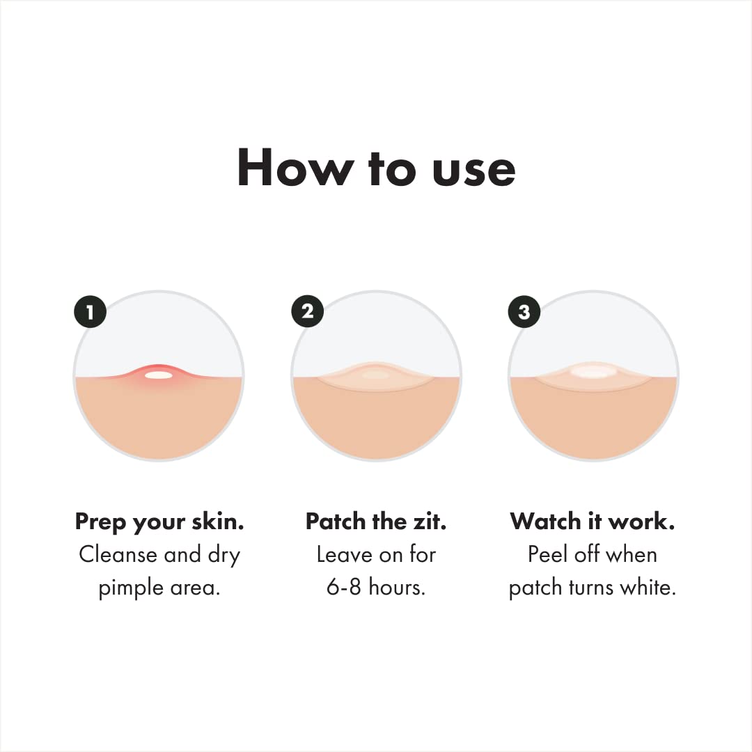 Mighty Patch™ Original – Hydrocolloid Acne Patches (36 Ct) | Vegan & Cruelty-Free