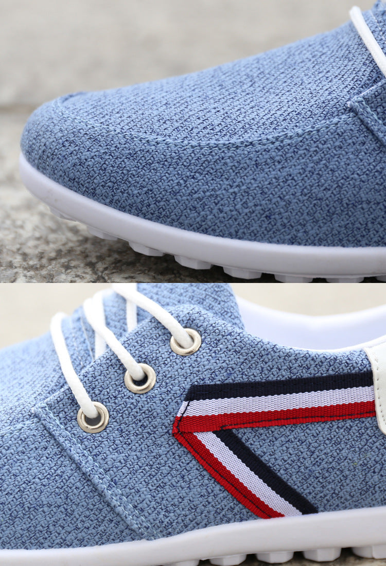 SoftStride Canvas Sport-Luxe Shoes