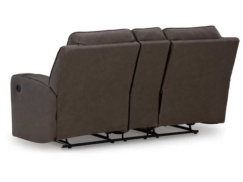 Lavenhorne Manual Reclining Loveseat with Console