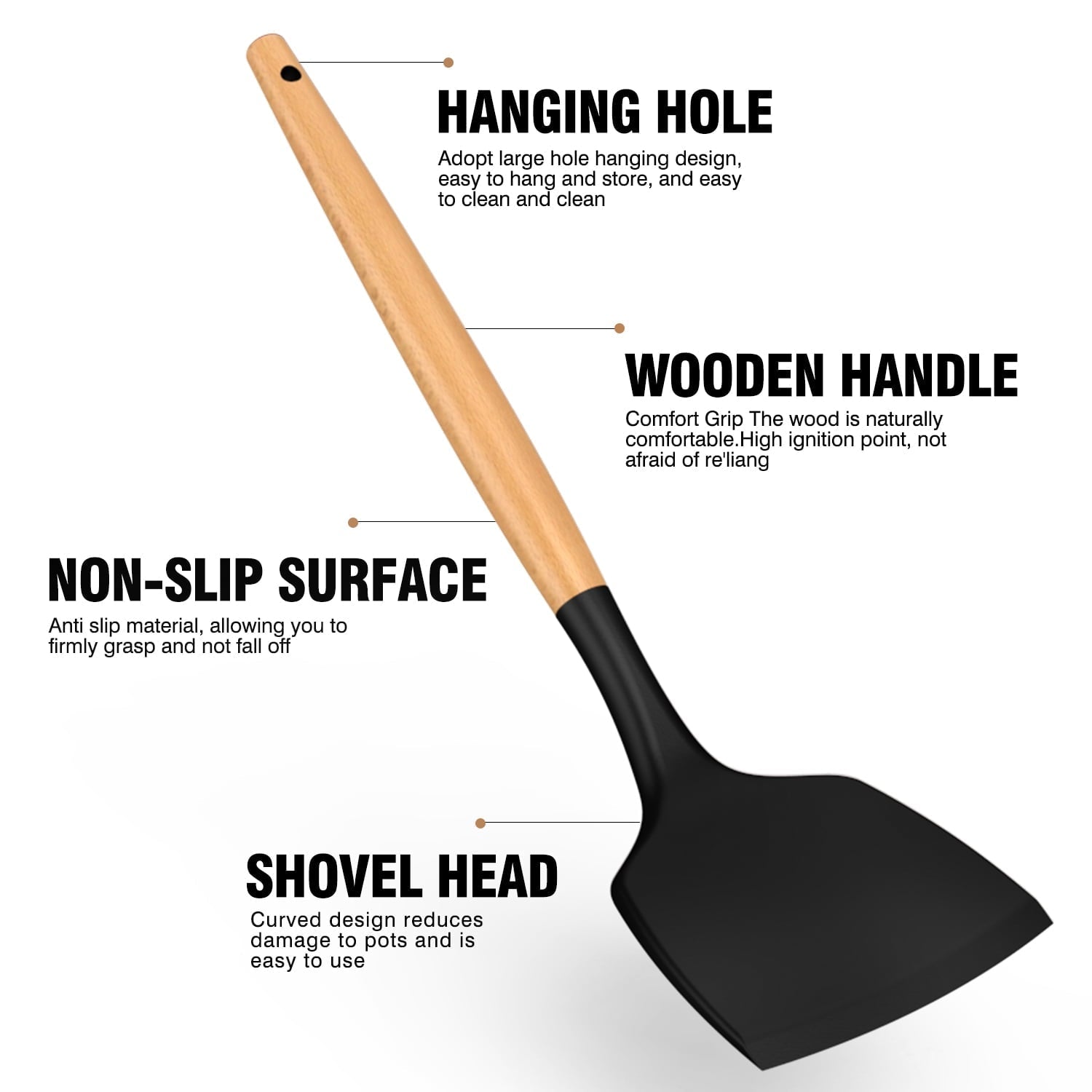 Silicone Cooking Utensils Set