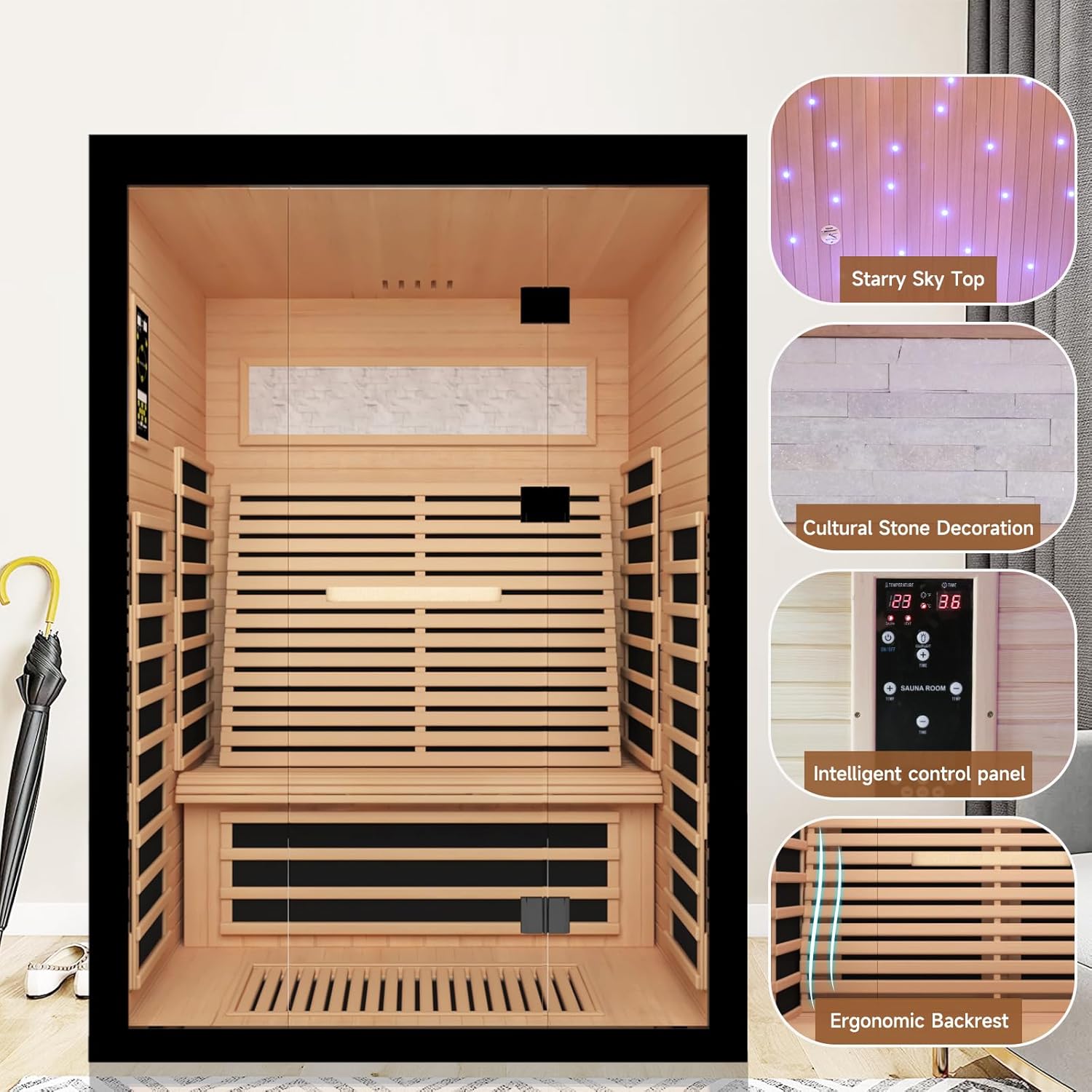 Saunas Home Canadian Hemlock Indoor