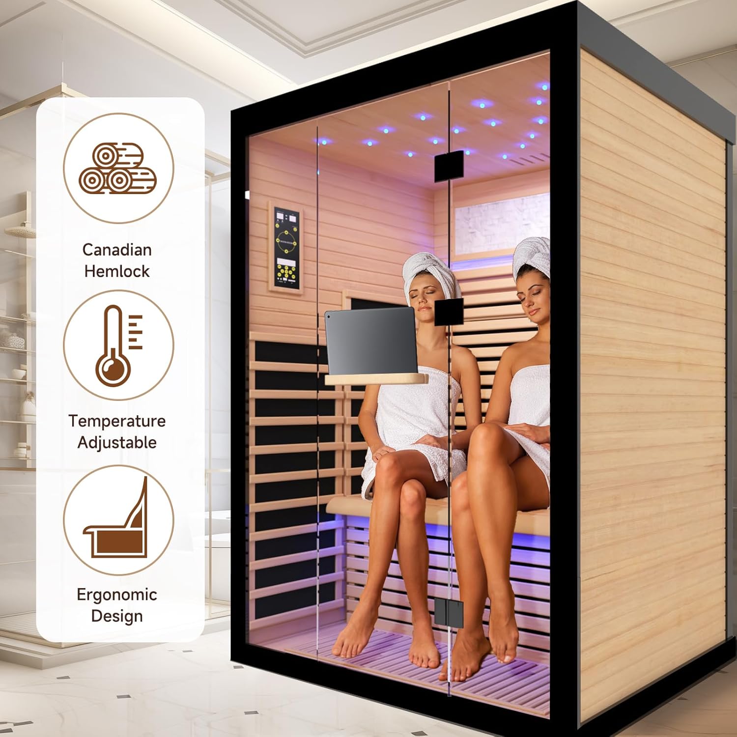 Saunas Home Canadian Hemlock Indoor