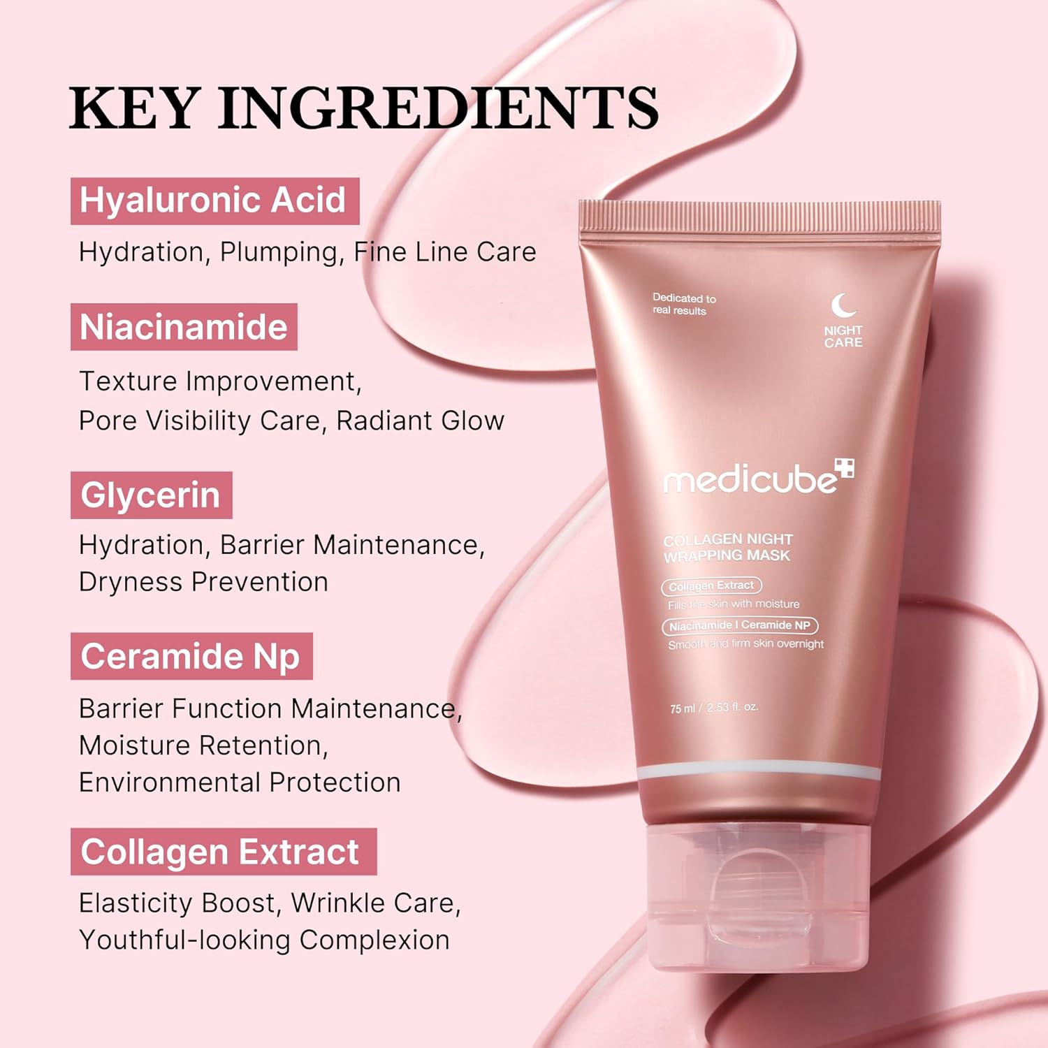 medicube Collagen Peel-Off Mask – Firming & Hydrating, 2.53 fl.oz