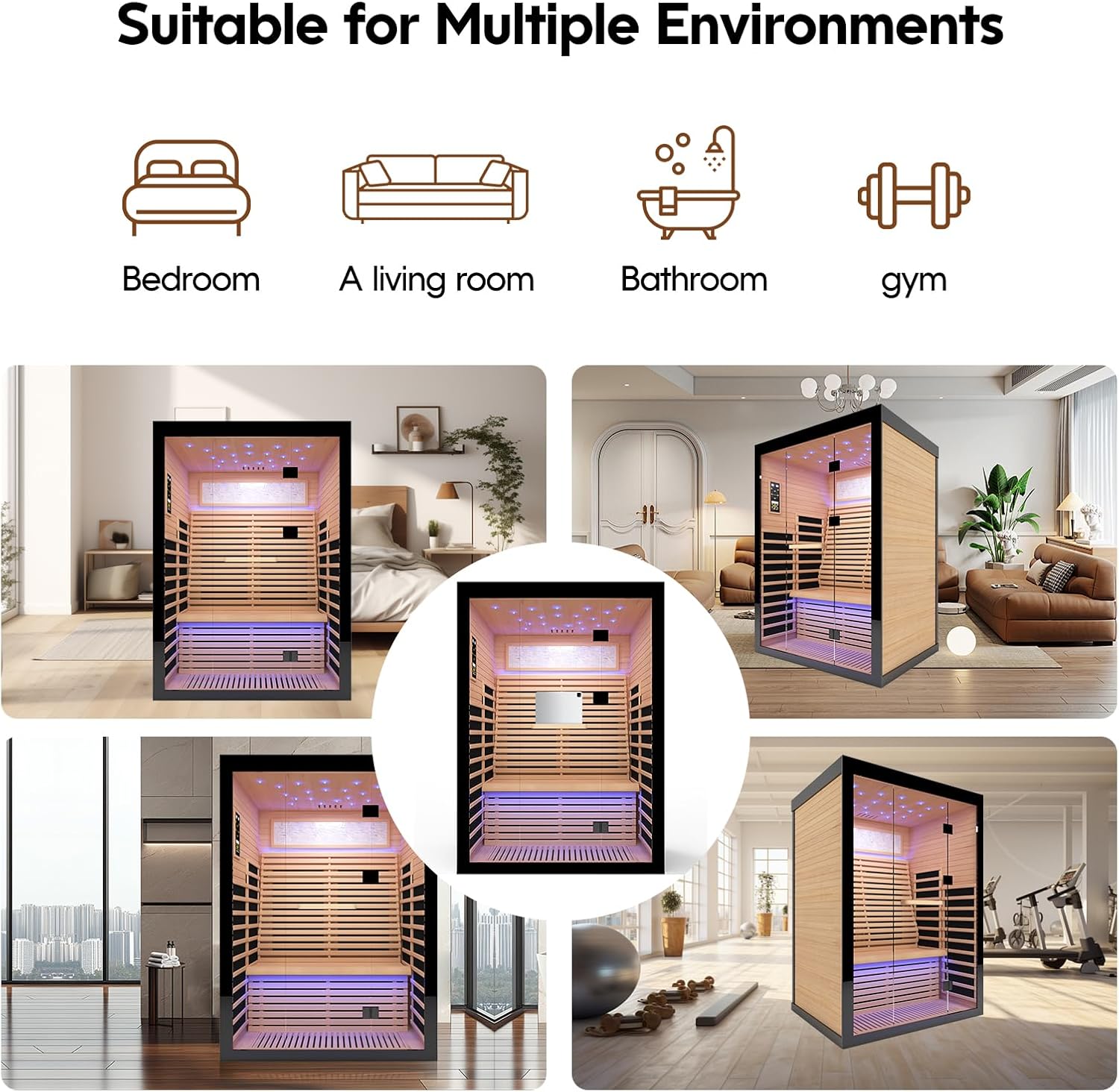 Saunas Home Canadian Hemlock Indoor