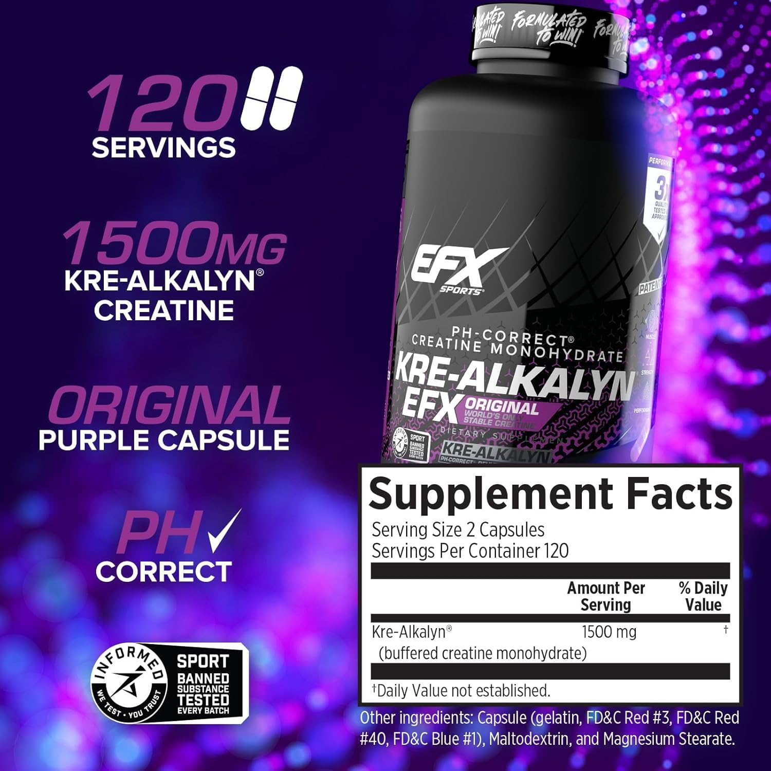 Sports Kre-Alkalyn EFX