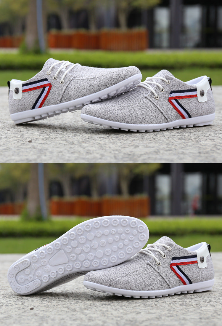 SoftStride Canvas Sport-Luxe Shoes
