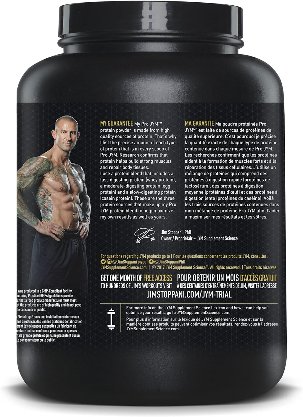 Pro JYM Tahitian Vanilla Protein