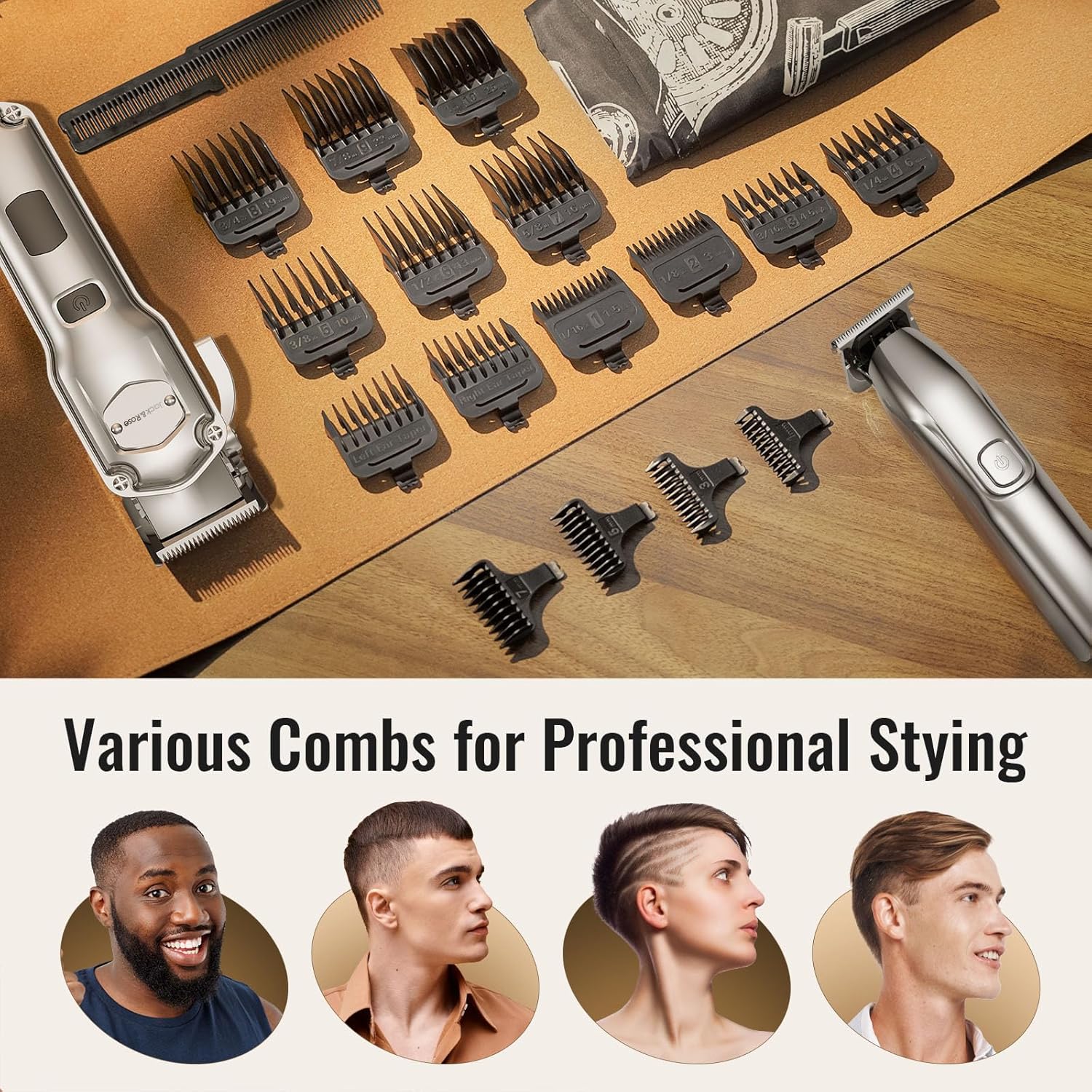 Jack & Rose™ Pro Barber Combo