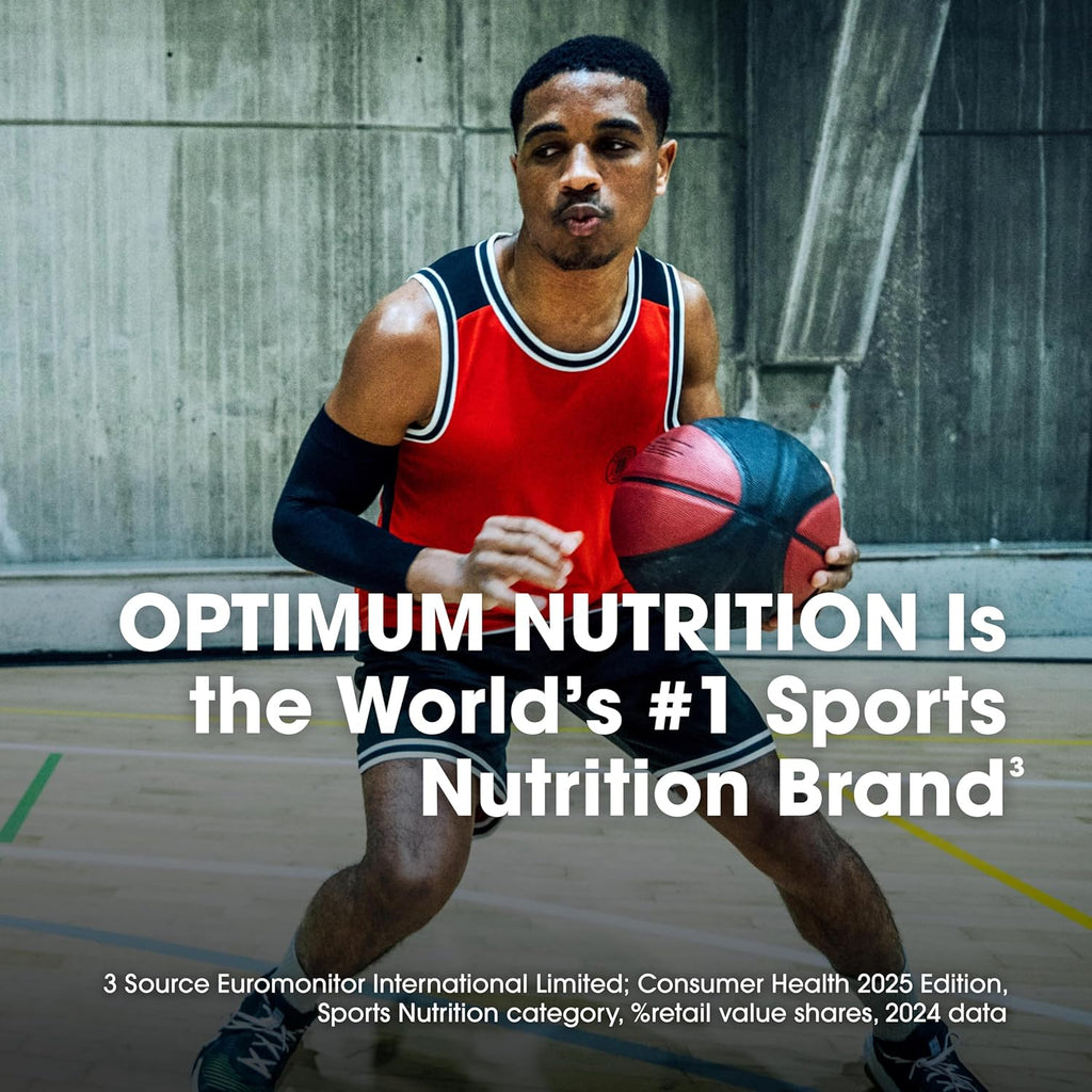 Optimum Nutrition Gold Standard 100% Whey Protein Powder, Double Rich Chocolate, 2 Pound
