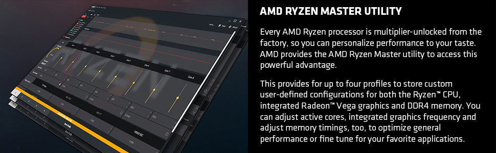 AMD Ryzen 3 3200G with Vega 8 Graphics – 4-Core CPU + Wraith Cooler