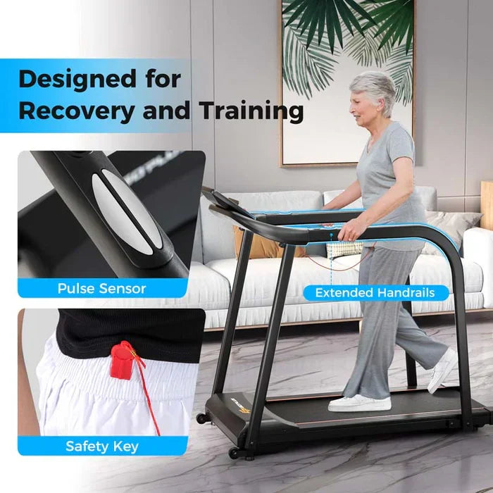 Recovery Fitness Exercise Machine - Walking Treadmill for Senior