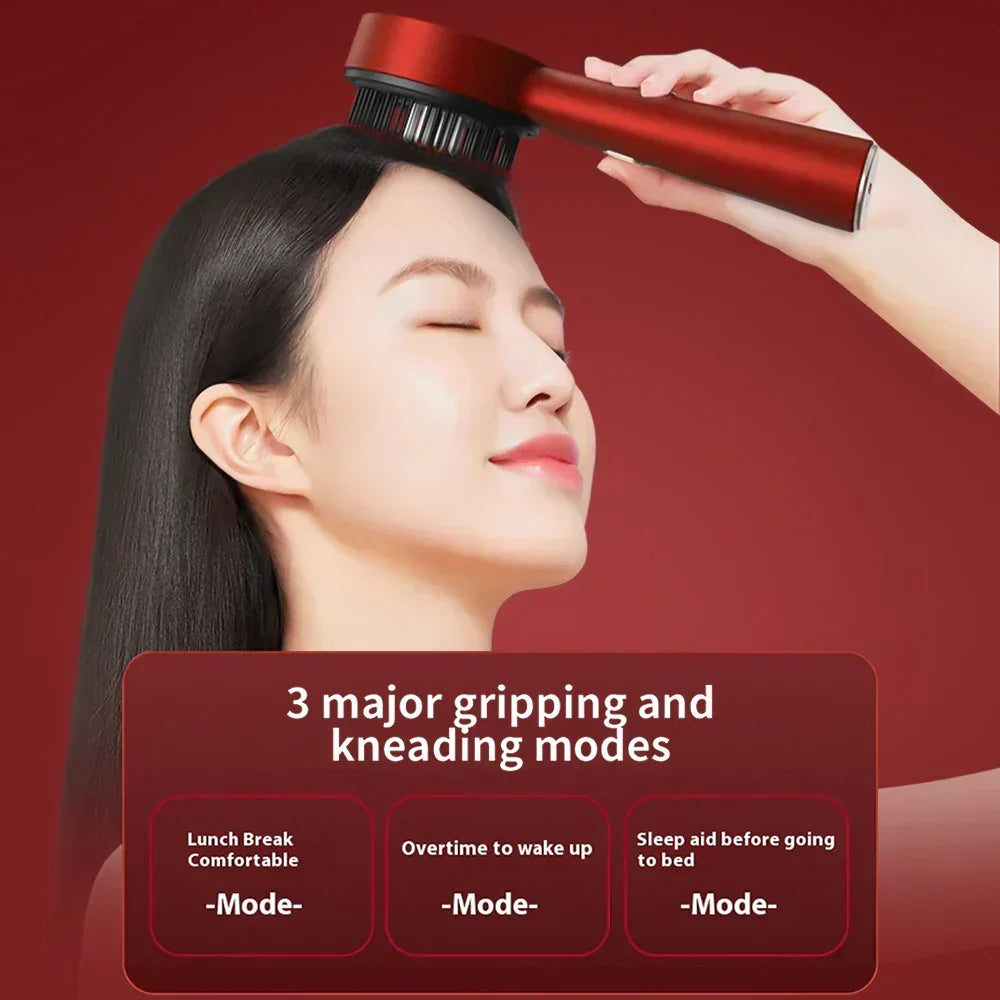 Electric Hair Regrowth Brush with Infrared Light