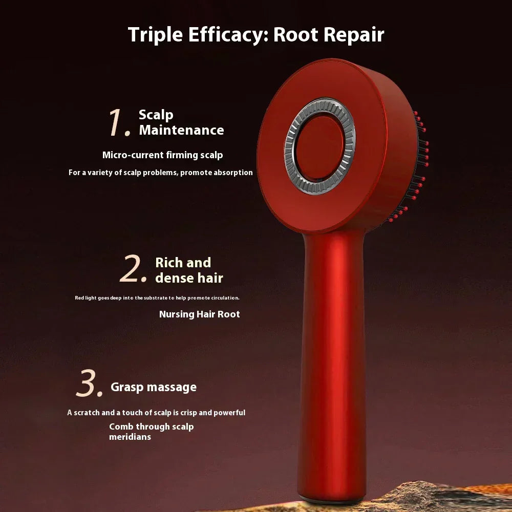 Electric Hair Regrowth Brush with Infrared Light