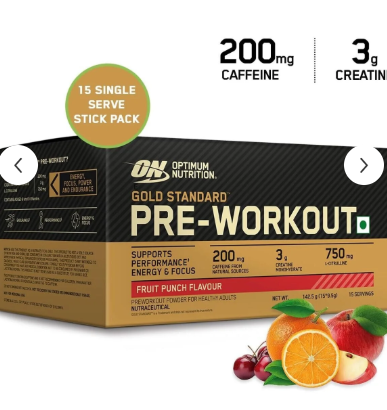 Gold Standard Pre-Workout supplement
