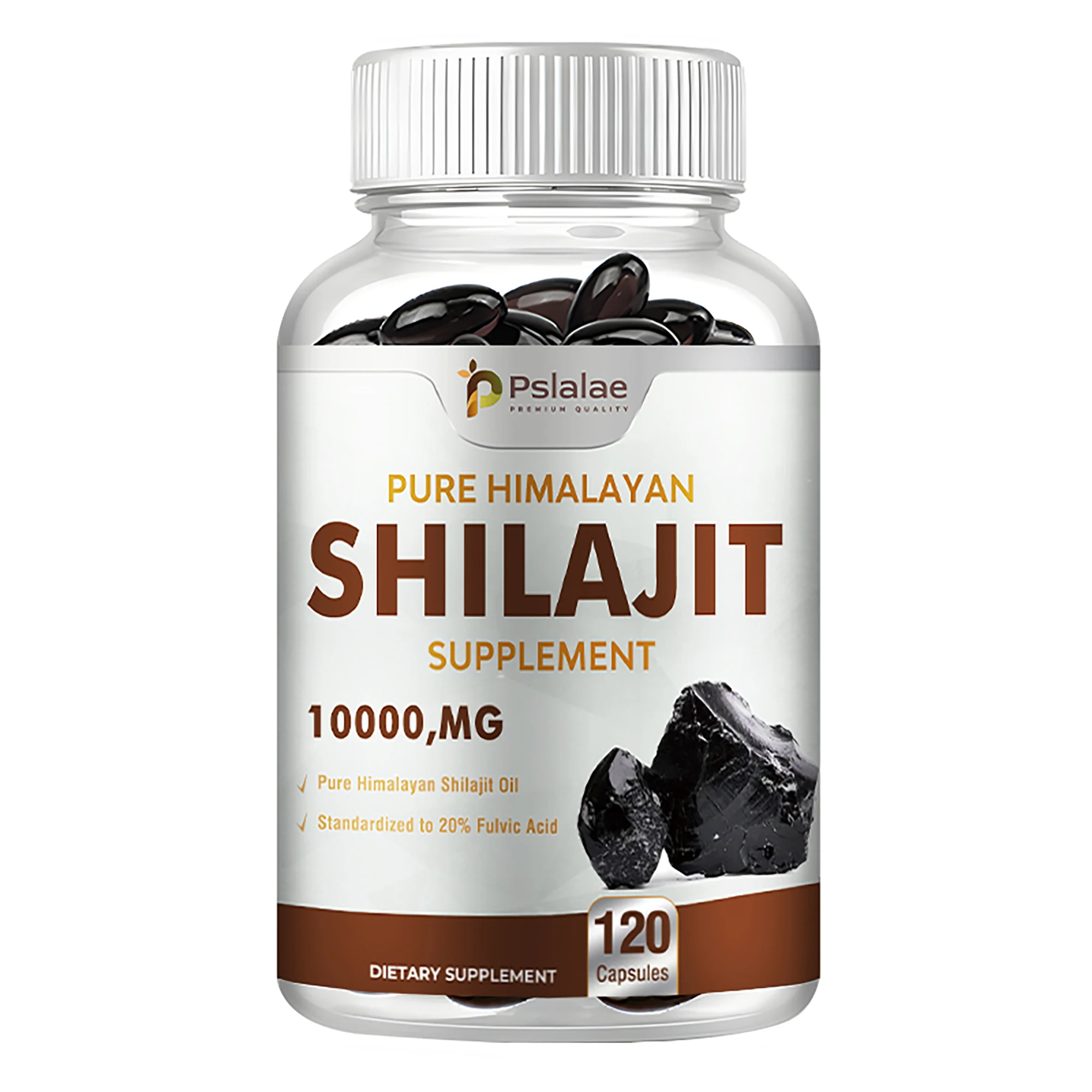 Shilajit Capsules 120ct – Natural Energy & Detox Support