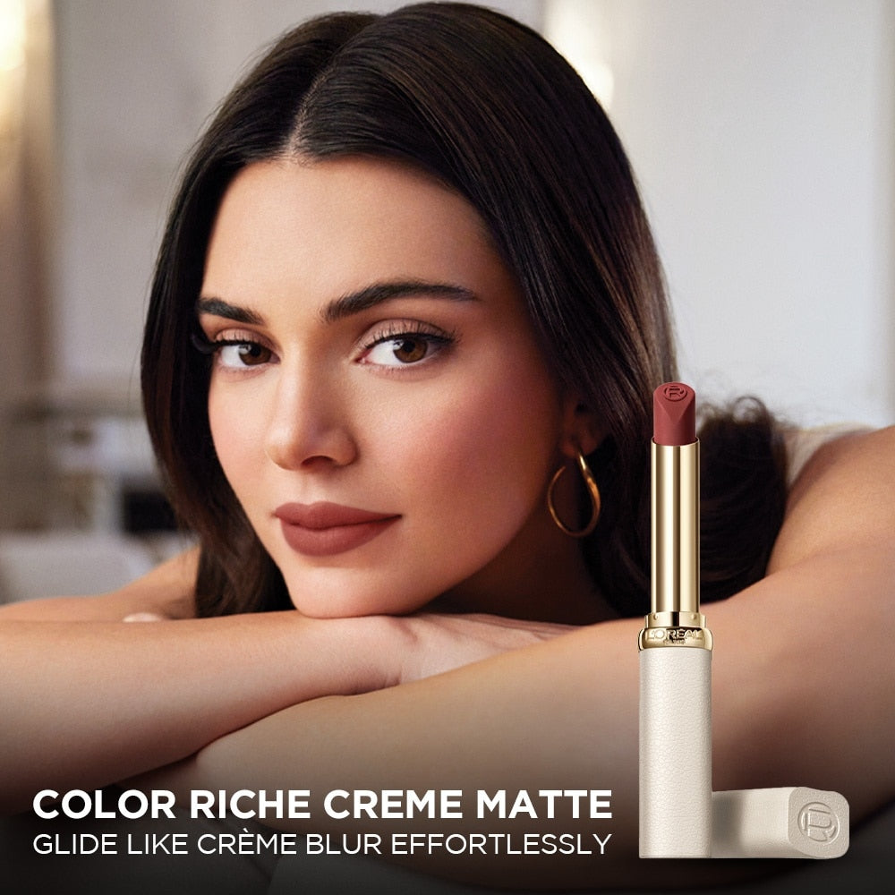 L'OREAL PARIS MAKEUP Color Riche Creme Matte Lipstick 198 Burnt Rose 1s