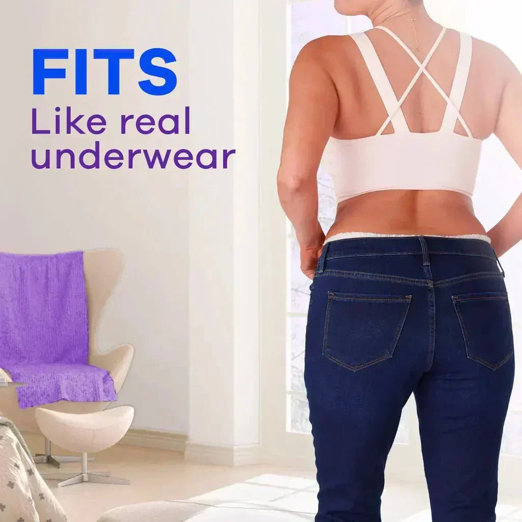 Always Discreet Maximum Protection Underwear.