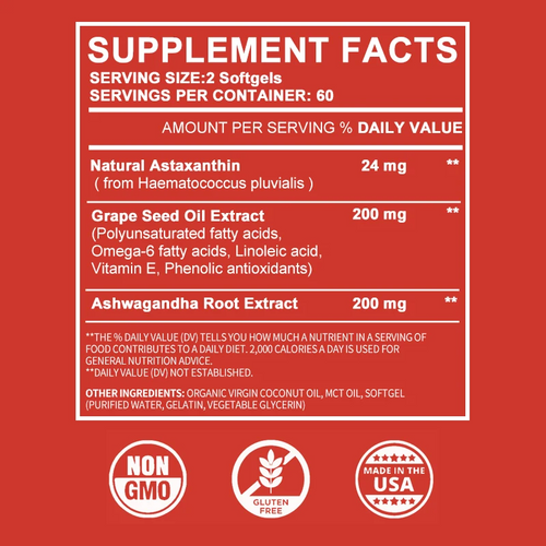Astaxanthin Complex Supplement – Joint & Immune Support