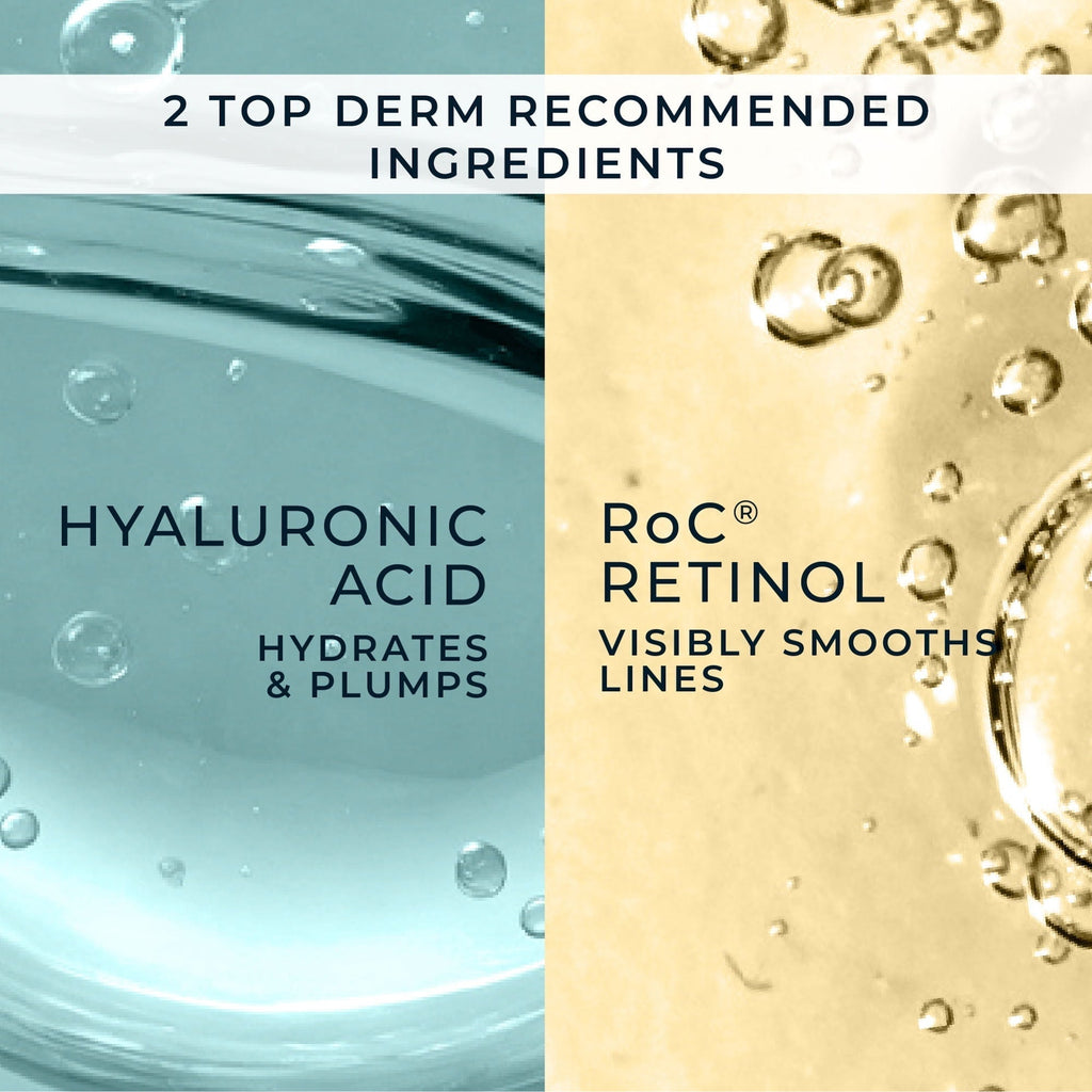 RoC Retinol Correxion Max Daily Hydration Anti-Aging Face Moisturizer +Hyaluronic Acid, 1.7oz