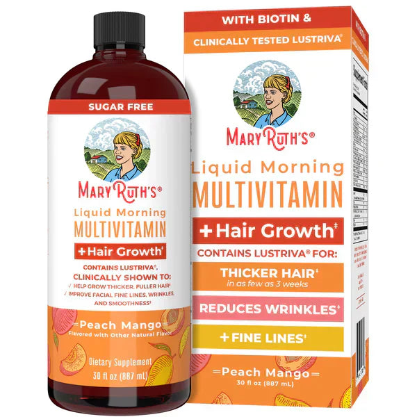Liquid Morning Multivitamin + Hair Growth