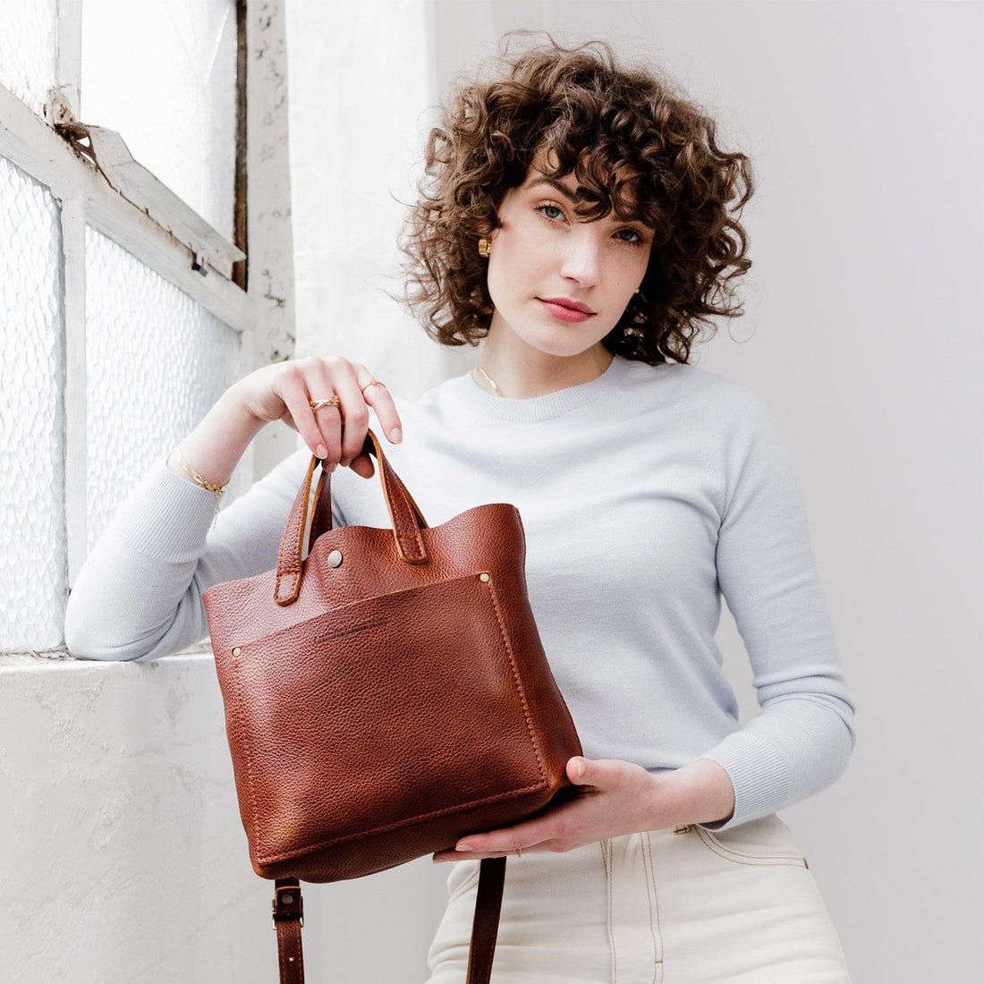 Mini Crossbody Tote.